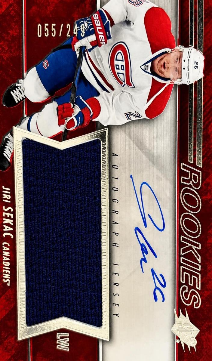 2014 SPX Jiri Sekac #170 card