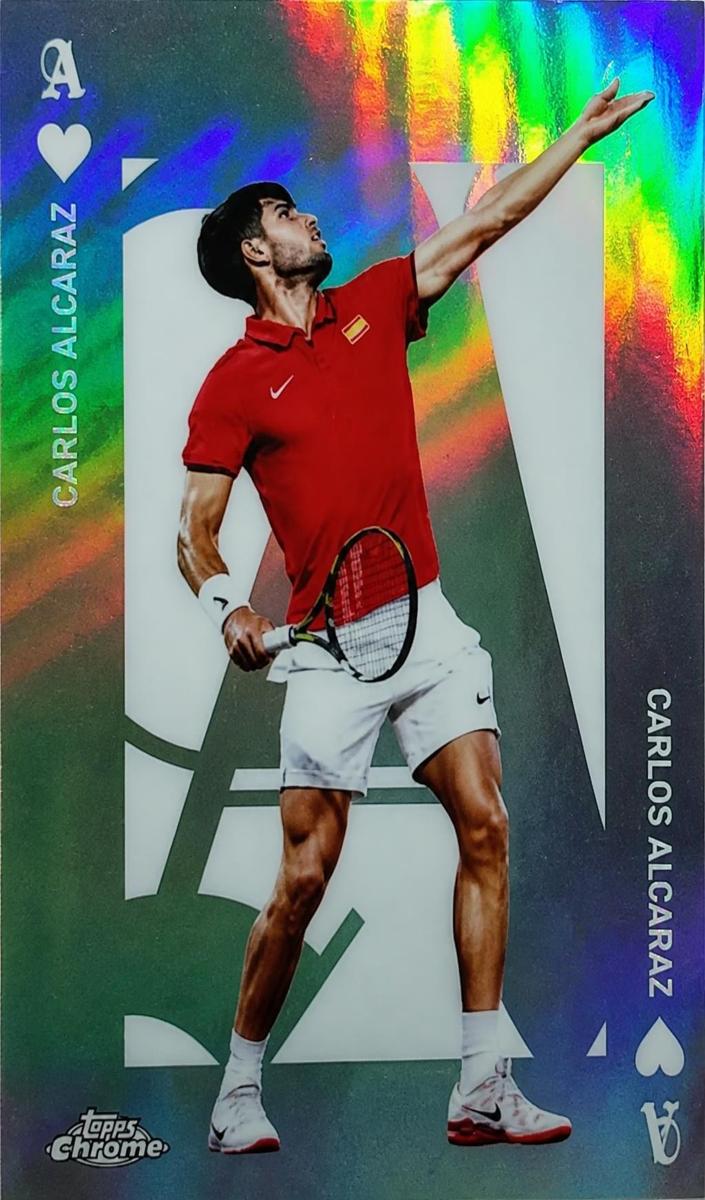 Carlos Alcaraz - 2025 Topps Chrome Tennis