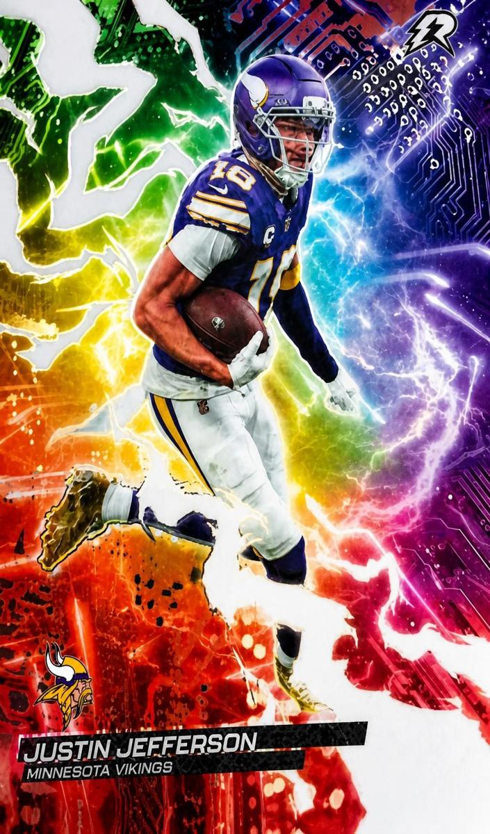 Justin Jefferson 2025 Topps Resurgence Circuit Breakers Football