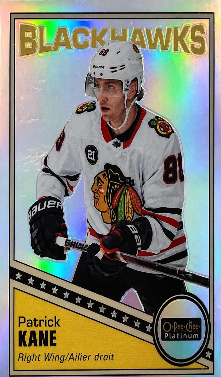 2019 O-Pee-Chee Platinum Patrick Kane [Rainbow] #R-44 card