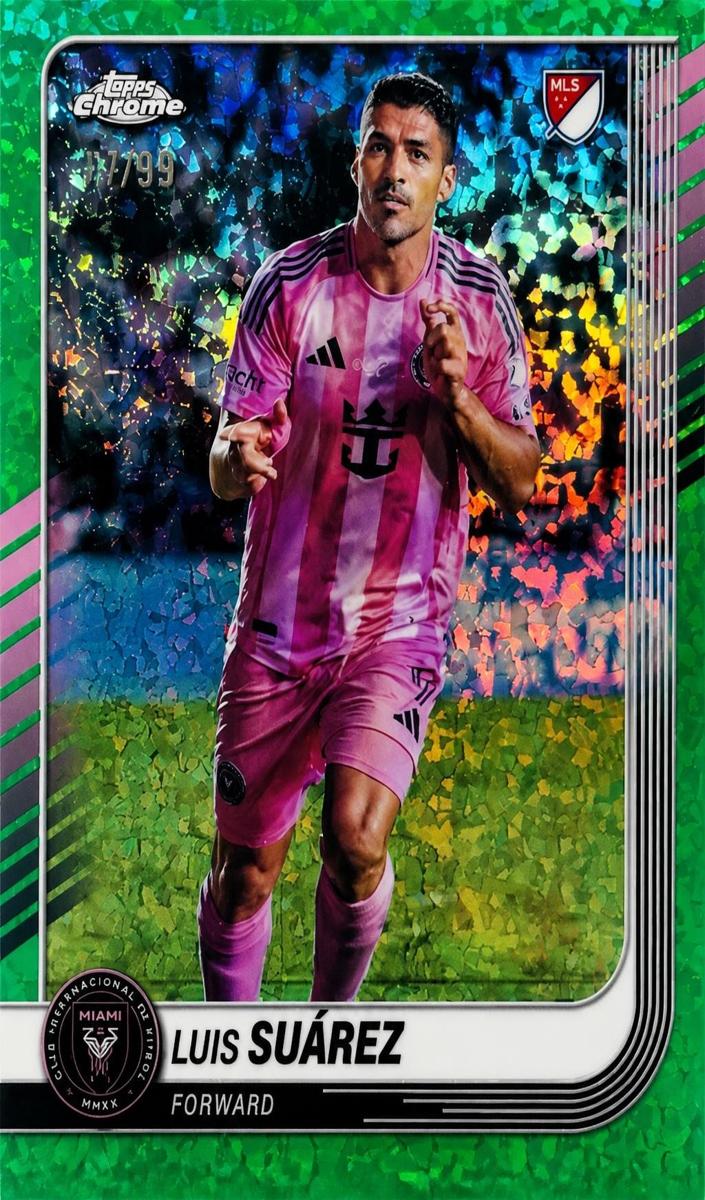 2025 Luis Suarez [Green Mini-Diamonds Refractor] #31