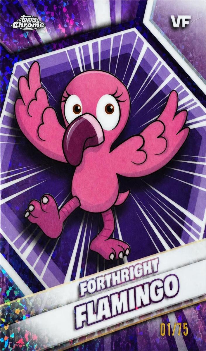 2026 Forthright Flamingo [Purple Refractor] #79