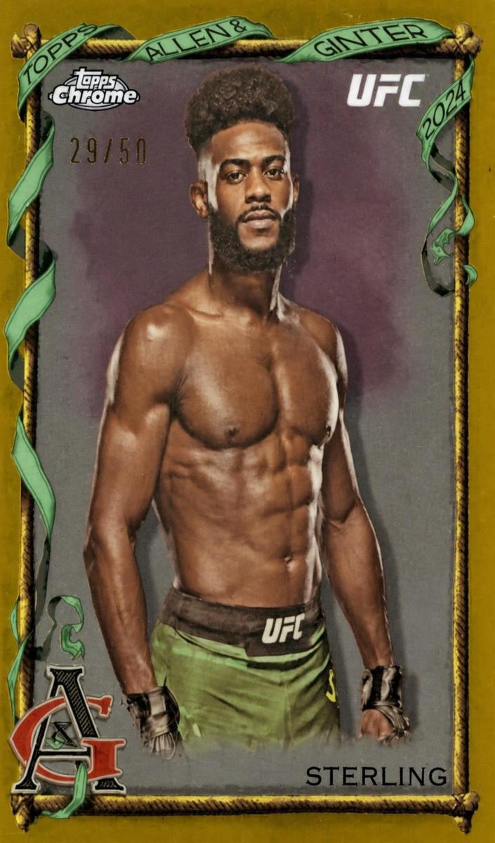 2024 Aljamain Sterling [Red Refractor] #AAG-5