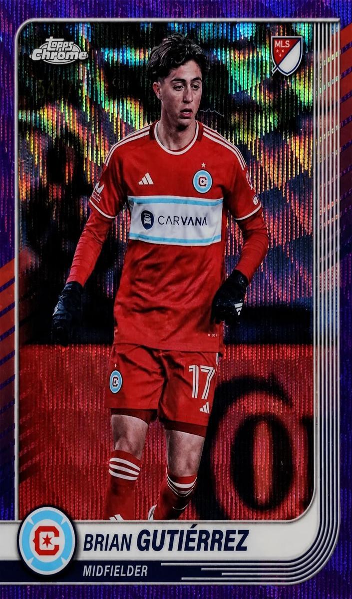 2025 Brian Gutierrez [Purple Wave Refractor] #89