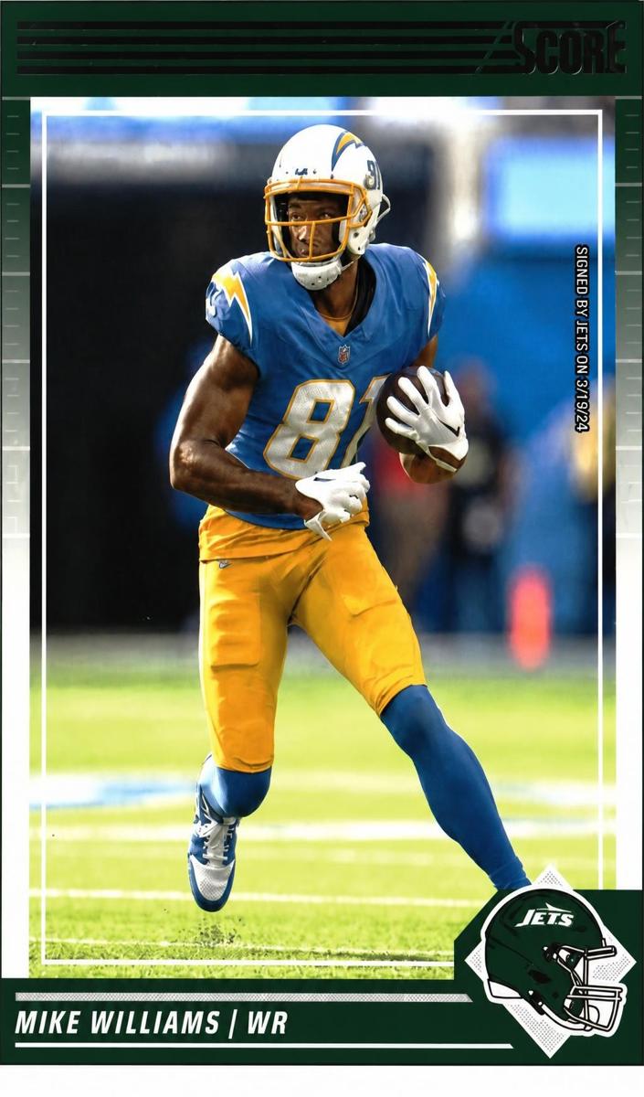 2024 Panini Score Mike Williams #169 card