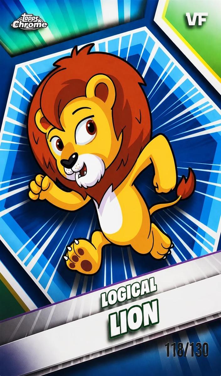 2026 Logical Lion [Blue Refractor] #115