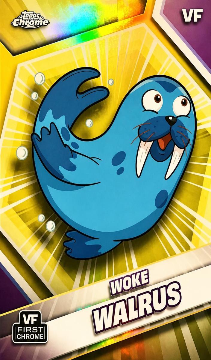 2026 Woke Walrus [Yellow Refractor] #194