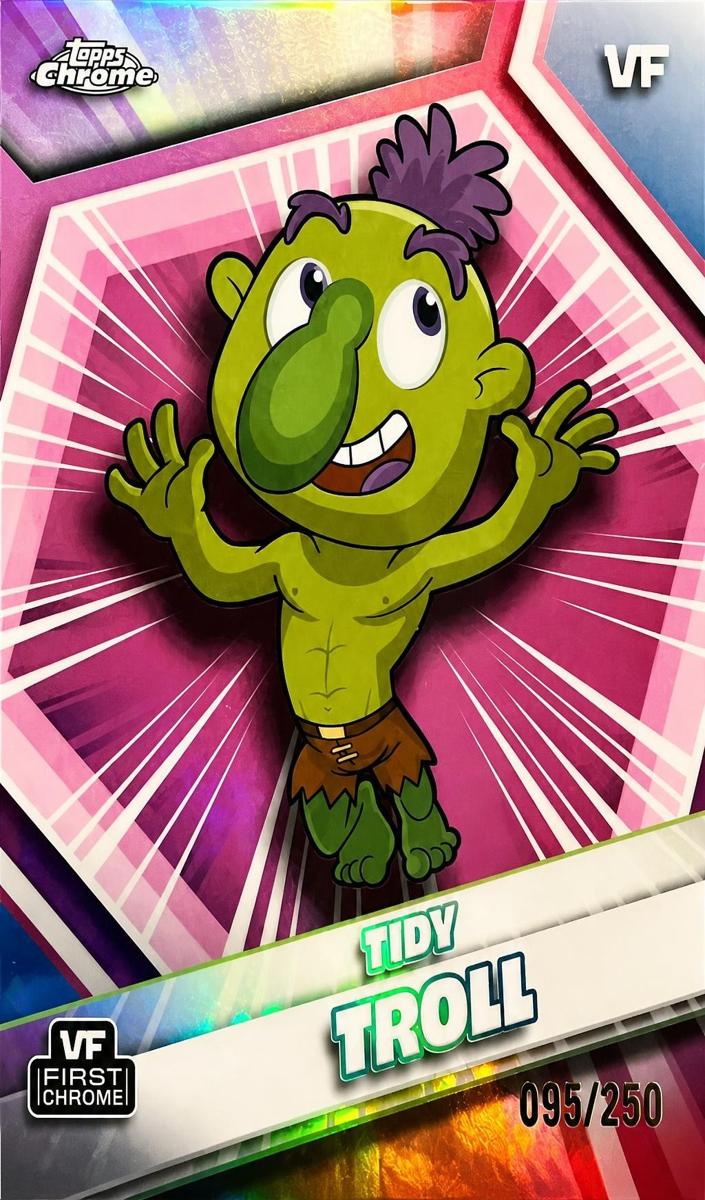 2026 Tidy Troll [Pink Refractor] #174