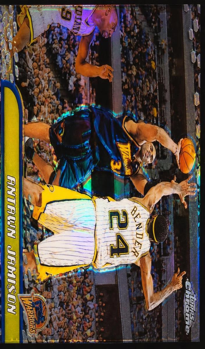 2001 Topps Chrome Antawn Jamison #53 card