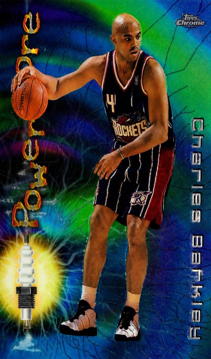 1997 Topps Chrome Charles Barkley #SB17 card