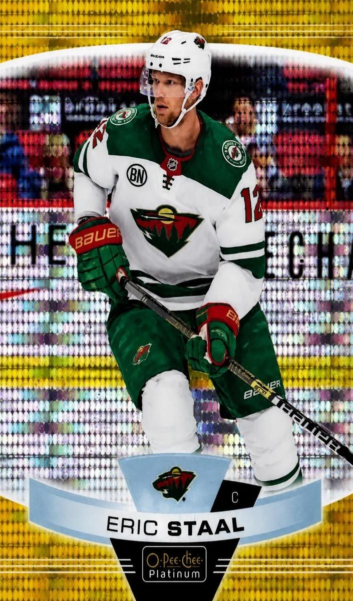 2019 O-Pee-Chee Platinum Eric Staal #57 card