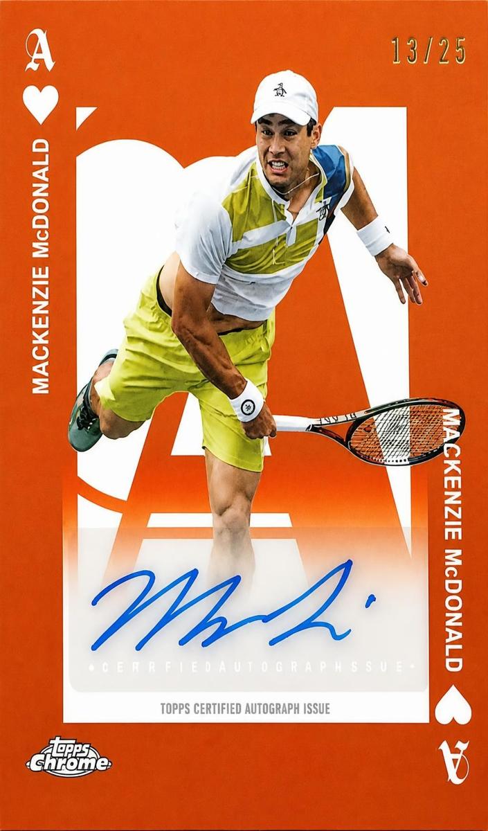 2025 Topps Chrome Aces Autograph Mackenzie McDonald #AA-MM card