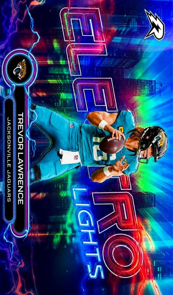 2025 Topps Resurgence Electro Lights Trevor Lawrence #EL-21 card