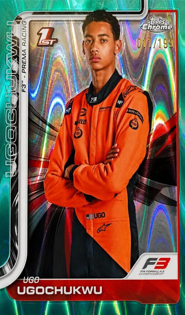 2025 Ugo Ugochukwu [Aqua RayWave Refractor] #45