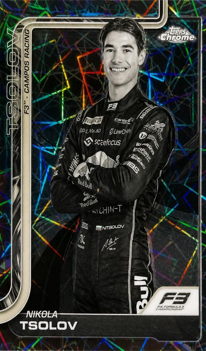 2025 Nikola Tsolov [Black and White Lazer Refractor] #52