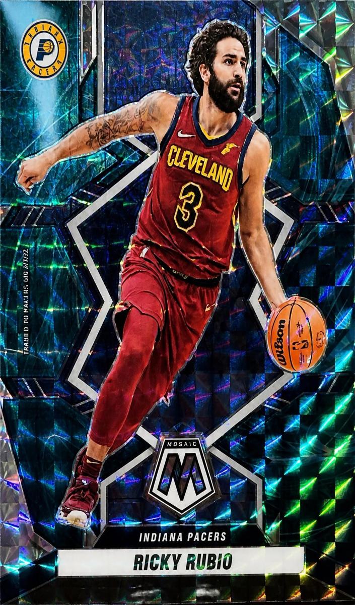 2021 Panini Mosaic Ricky Rubio #128 card