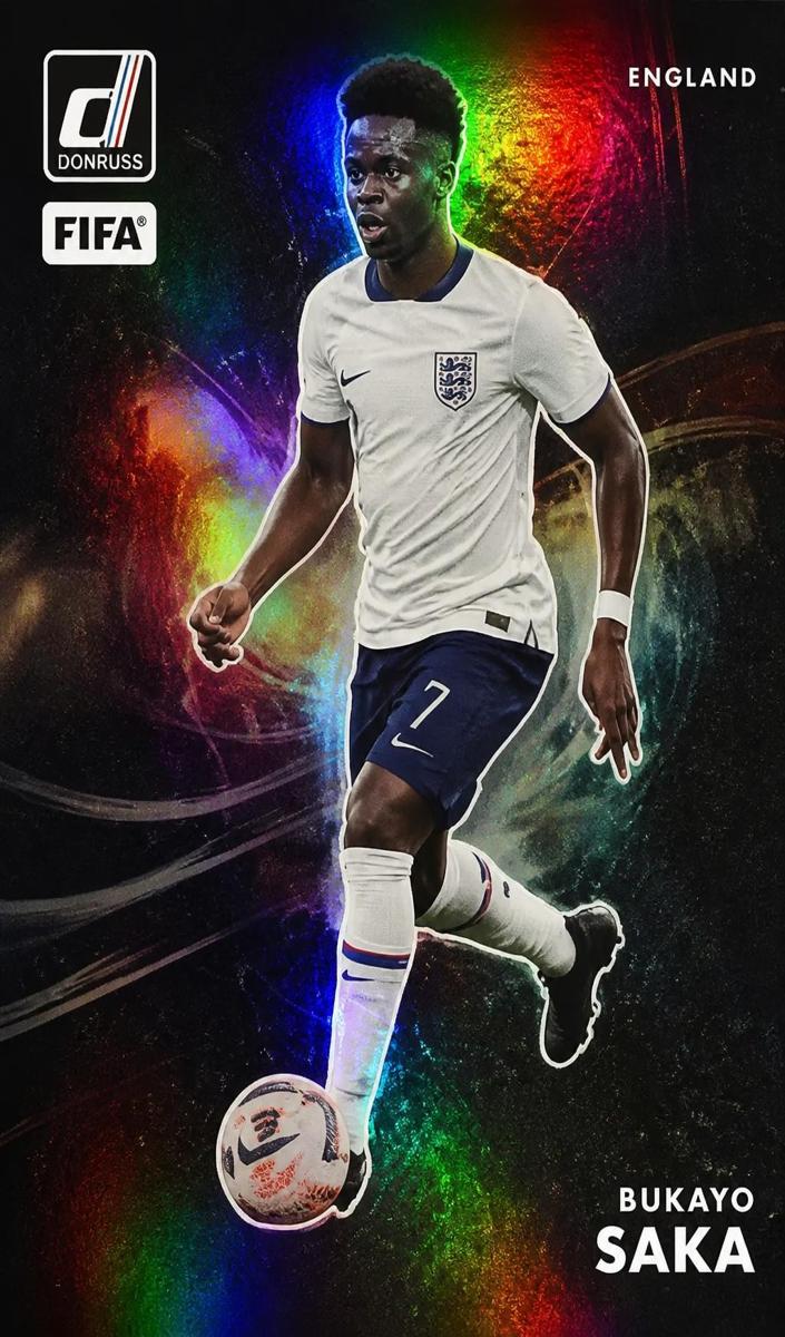 2022 Panini Donruss Bukayo Saka #5 card