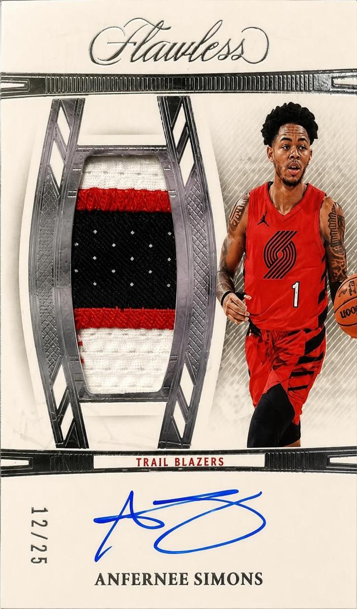 2023 Anfernee Simons #VPA-ASP