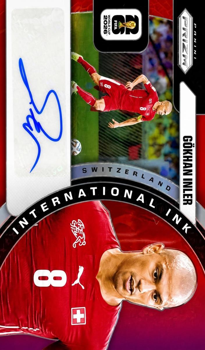 2026 Panini Prizm FIFA World Cup Gokhan Inler [Red] #II-GI card