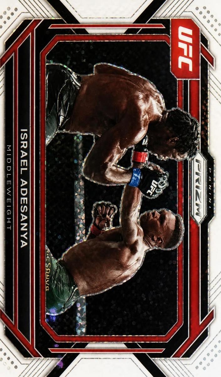 2023 Israel Adesanya [White Sparkle] #82