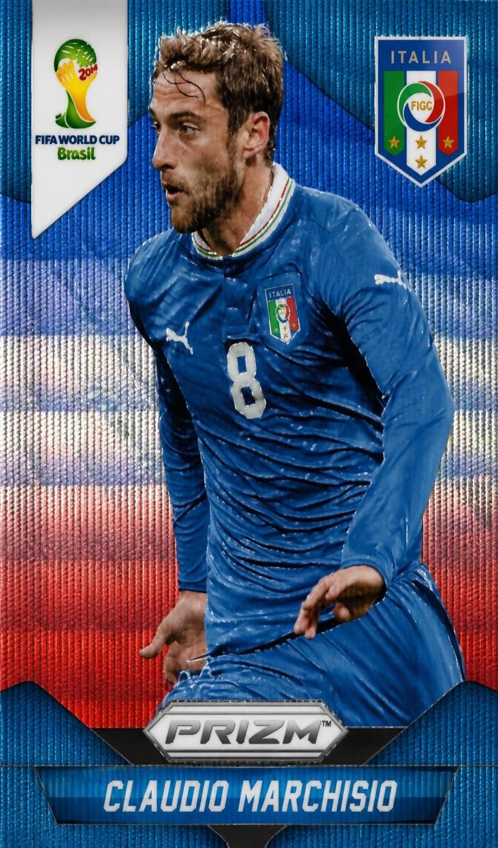2014 Claudio Marchisio [Blue and Red Wave] #130