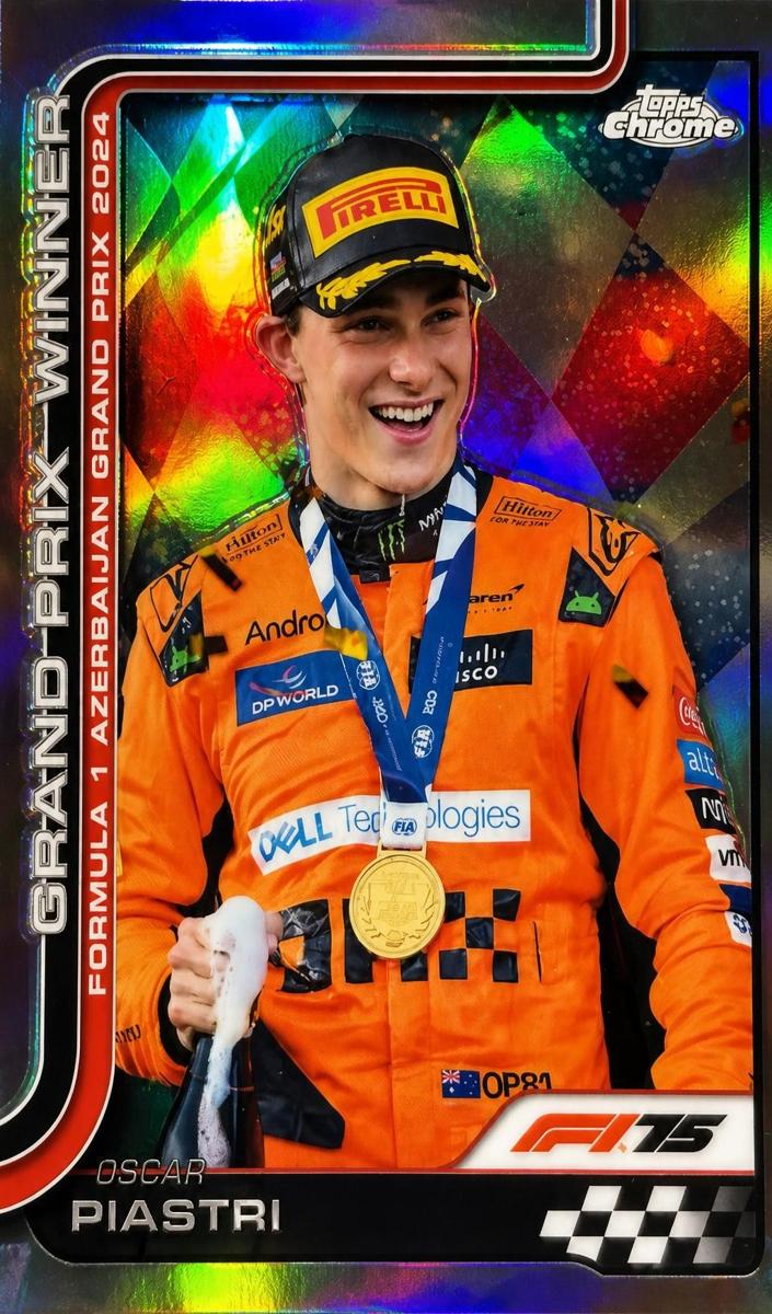 2025 Oscar Piastri [Refractor] #109