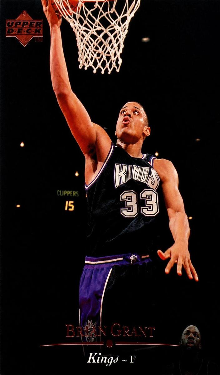 1995 Upper Deck Brian Grant #50 card