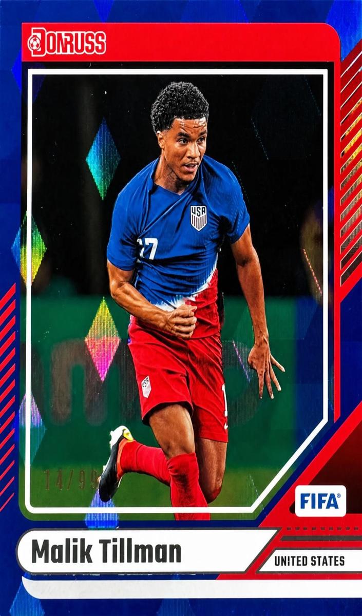 2024 Malik Tillman [Blue Cubic] #2