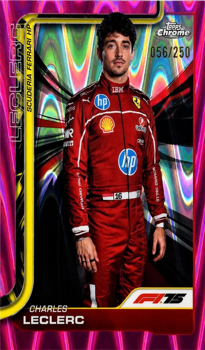 2025 Charles Leclerc [Pink RayWave Refractor] #3