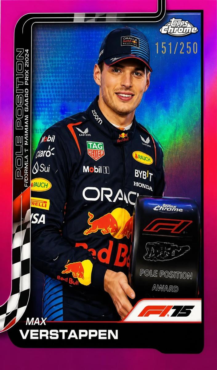 2025 Max Verstappen [Pink Refractor] #117