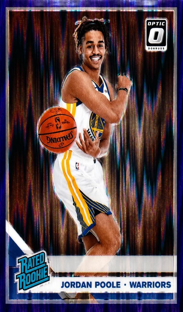 2019 Jordan Poole [Purple Shock] #169