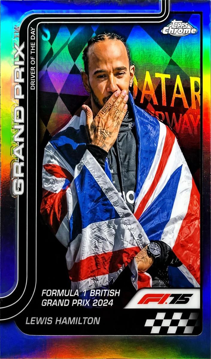 2025 Lewis Hamilton [Refractor] #133