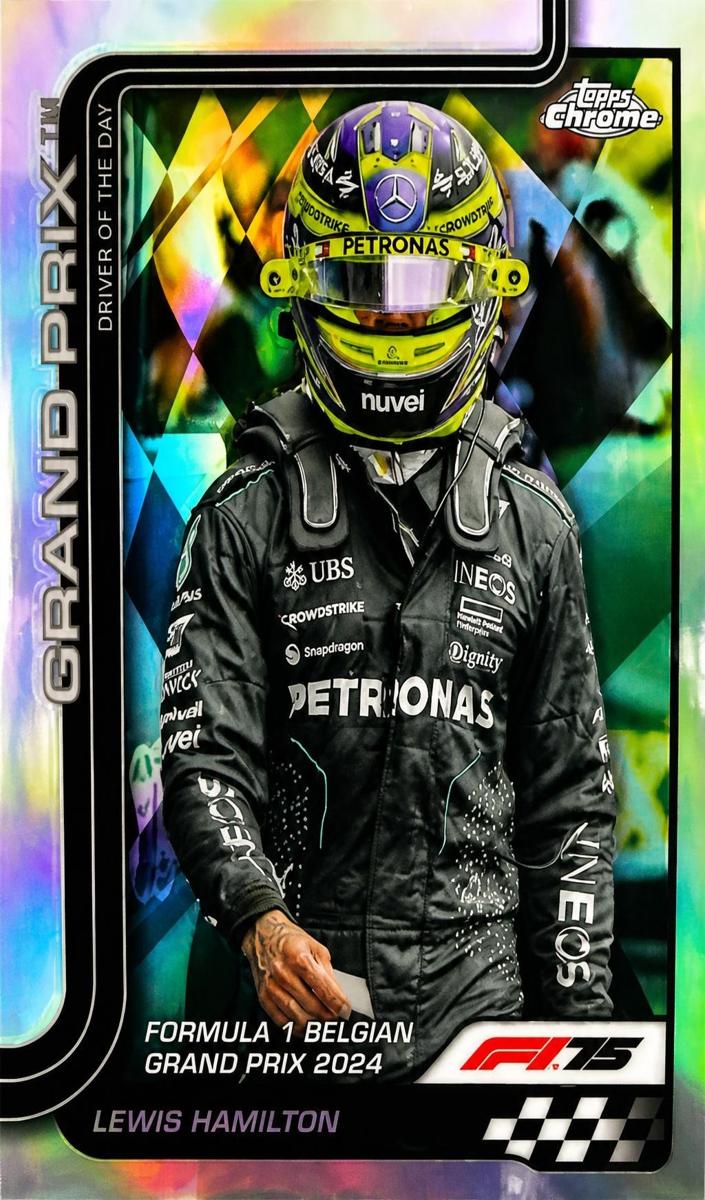 2025 Lewis Hamilton [Refractor] #135