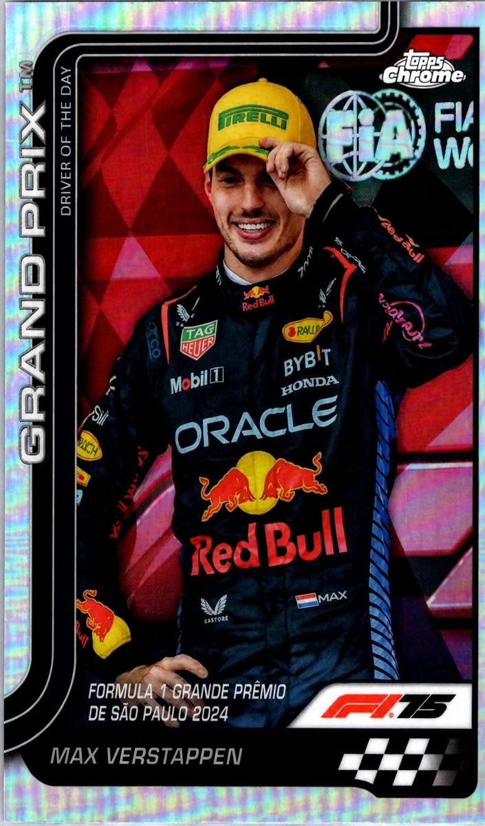 2025 Max Verstappen [Refractor] #142