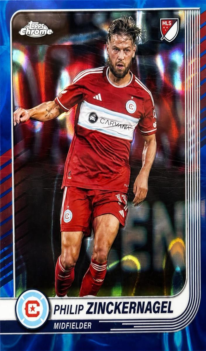 2025 Philip Zinckernagel [Blue Lava Refractor] #92