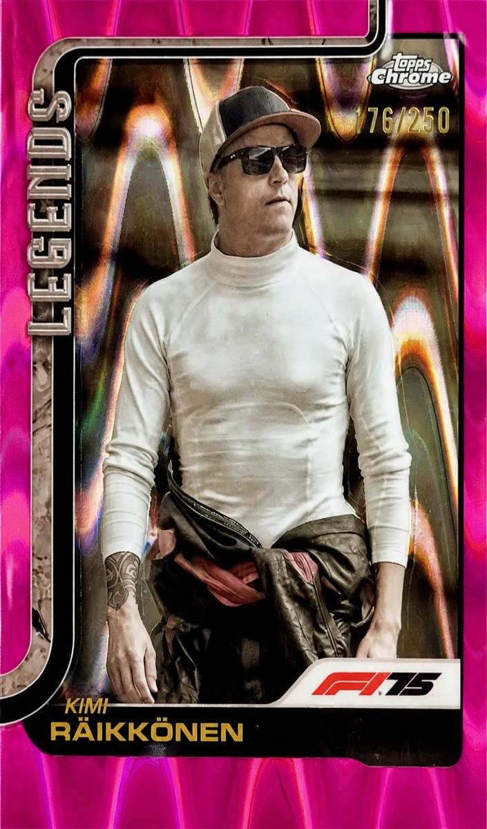 2025 Kimi Raikkonen [Pink RayWave Refractor] #157