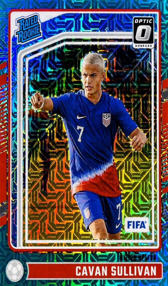 2024 Panini Donruss Cavan Sullivan [Teal Mojo] #184 card