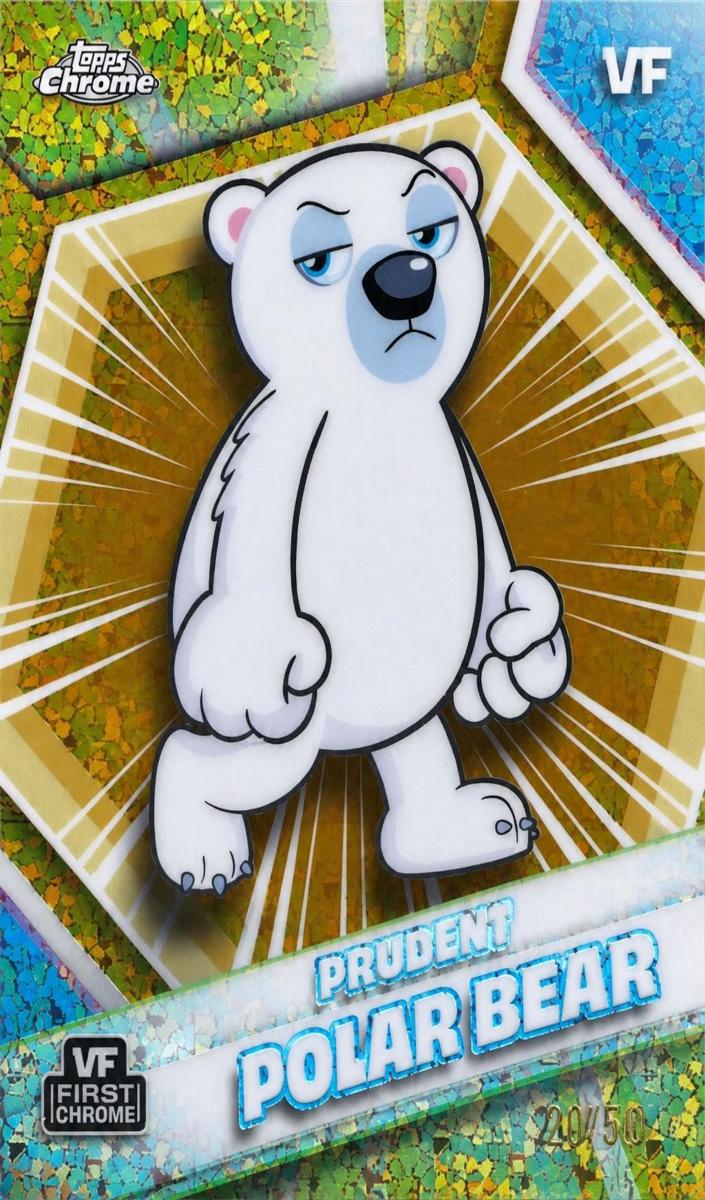 2026 Prudent Polar Bear [Gold Mini-Diamond Refractor] #144