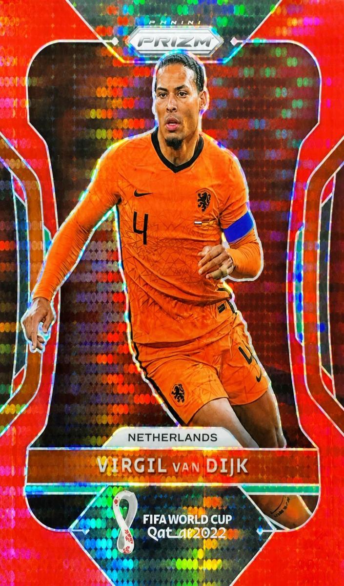2022 Virgil van Dijk [Breakaway Prizms Red] #163
