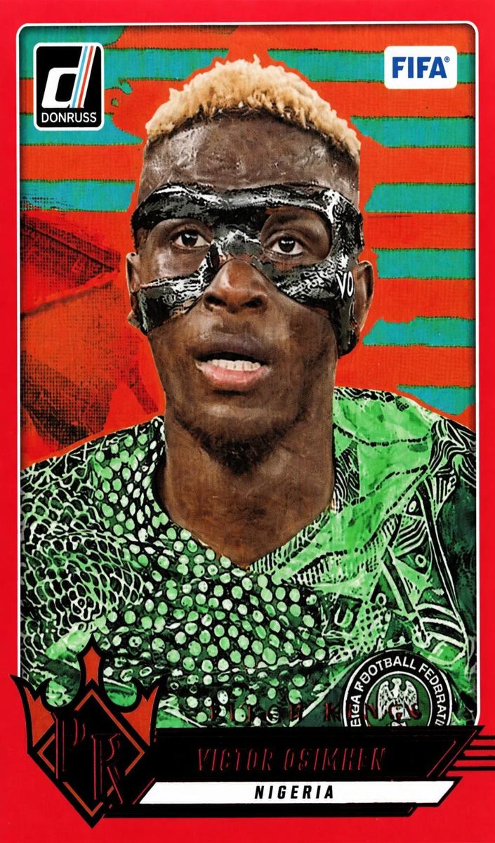 2024 Panini Donruss Victor Osimhen [Red] #16 card