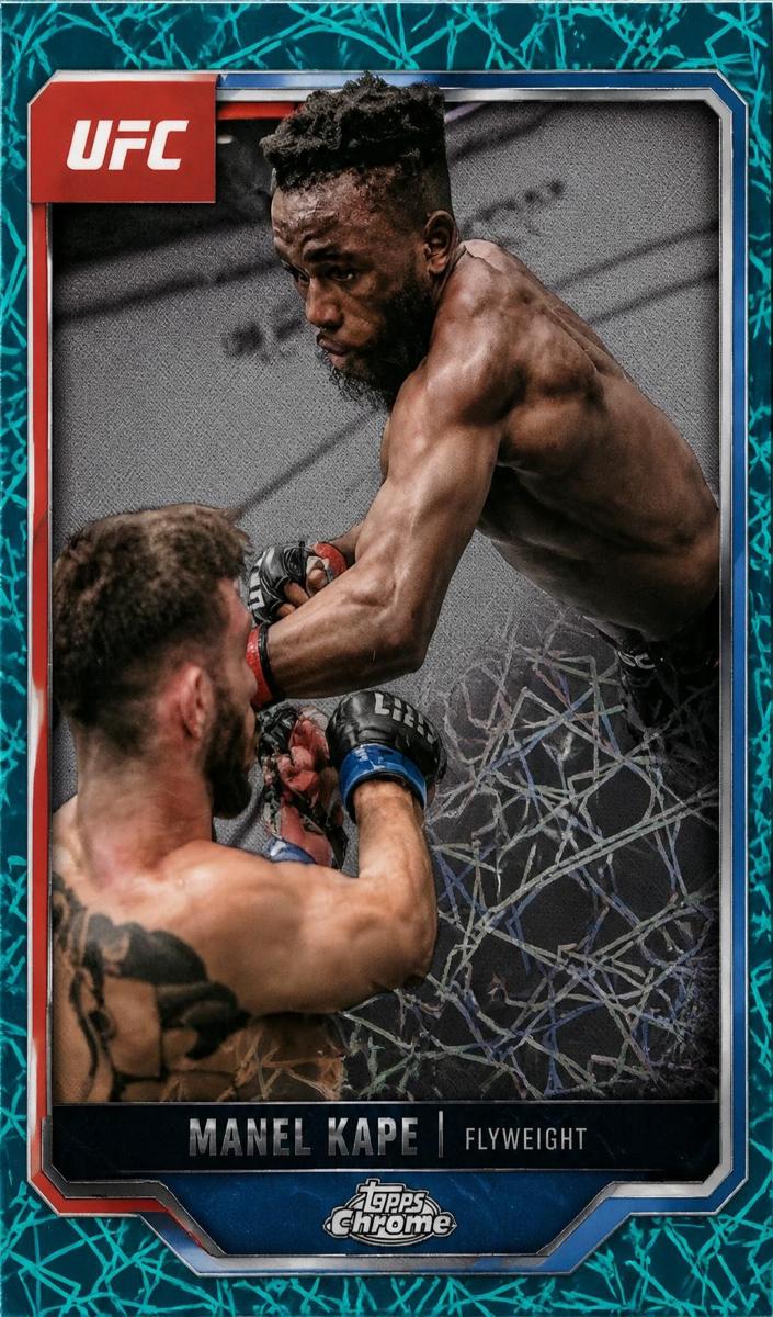 2025 Manel Kape [Teal Lazer Refractor] #58