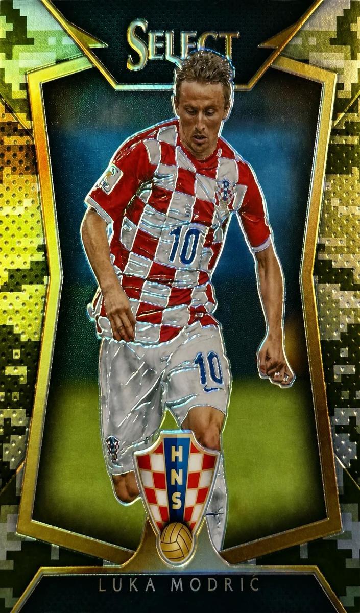 2015 Panini Select Luka Modric #68 card