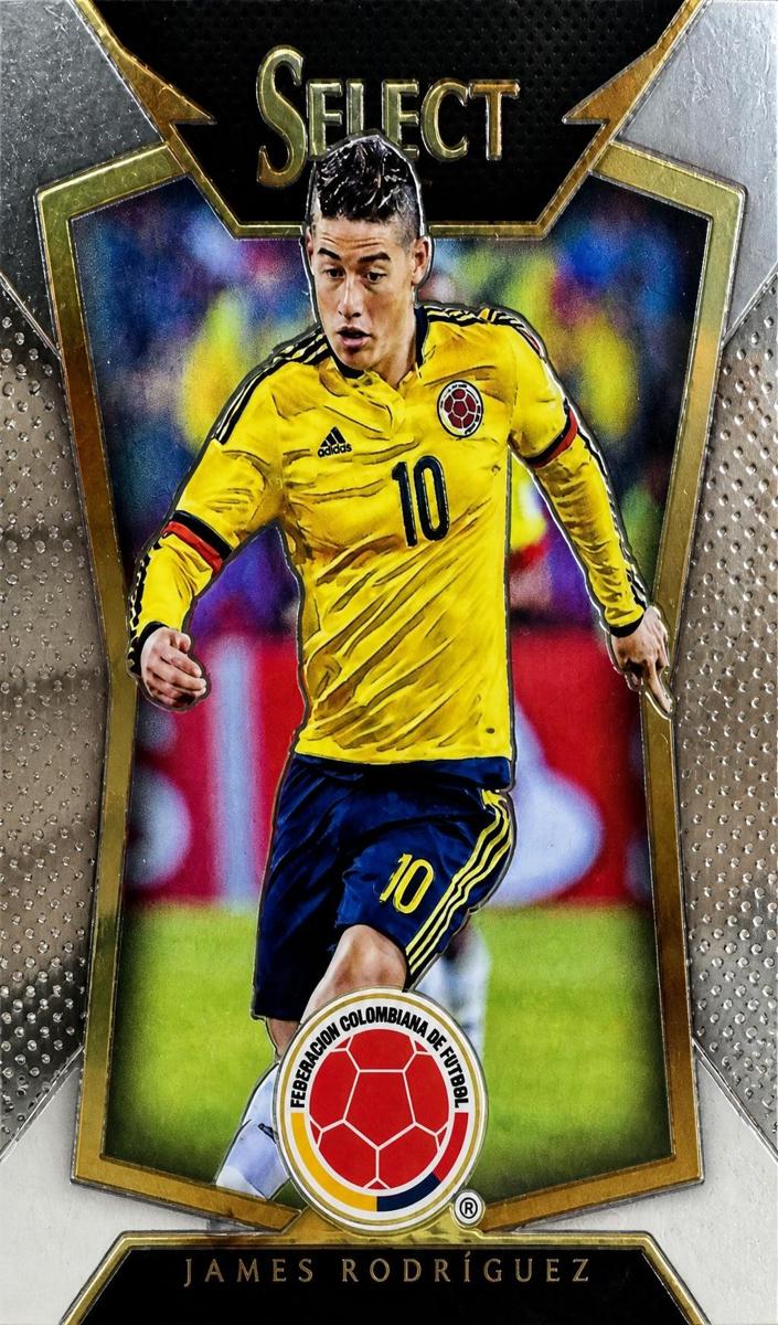 2015 Panini Select James Rodriguez #77 card