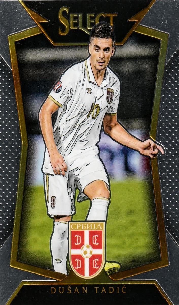 2015 Panini Select Dusan Tadic #15 card