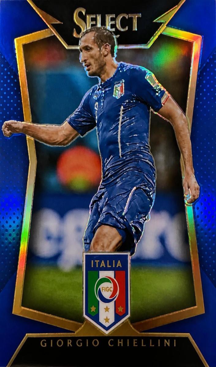 2015 Panini Select Giorgio Chiellini [Blue] #48 card