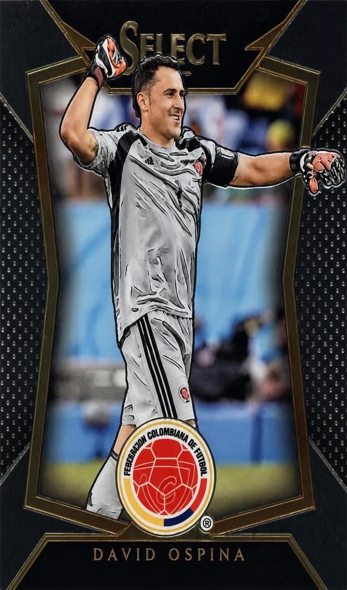 2015 Panini Select David Ospina #76 card