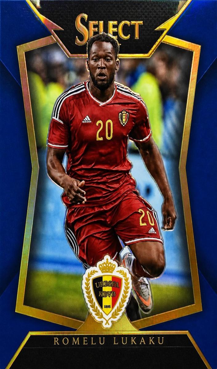 2015 Panini Select Romelu Lukaku [Blue] #85 card