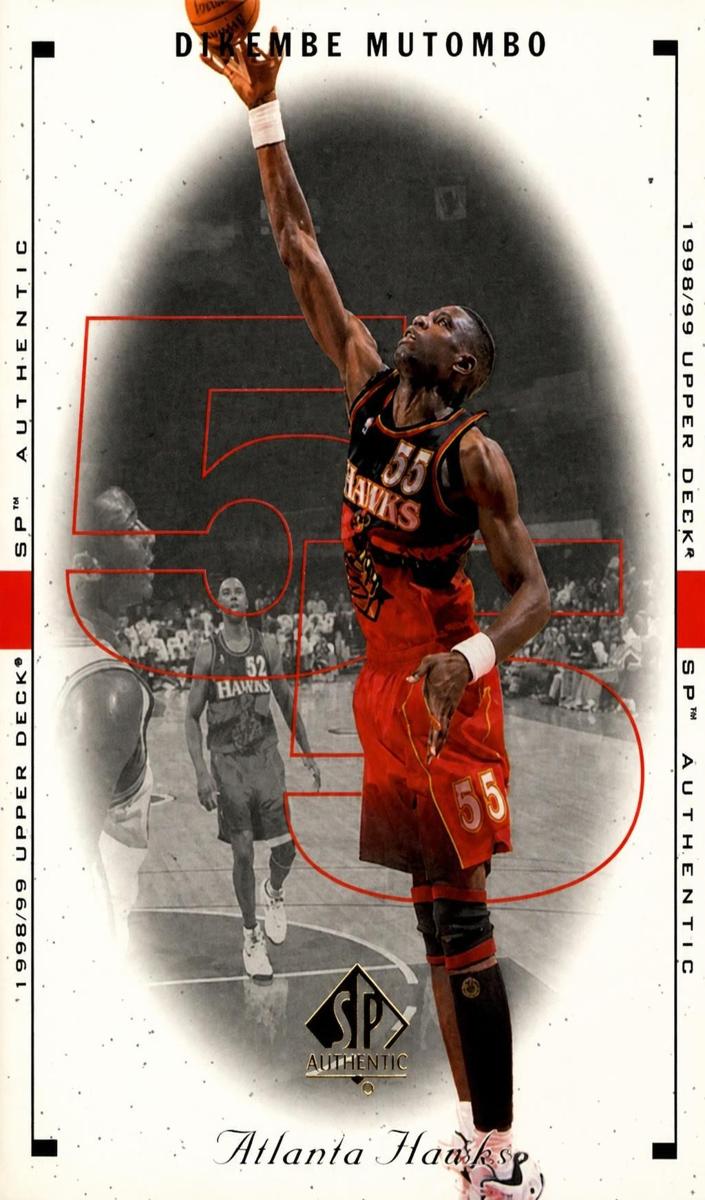 1998 Dikembe Mutombo #12