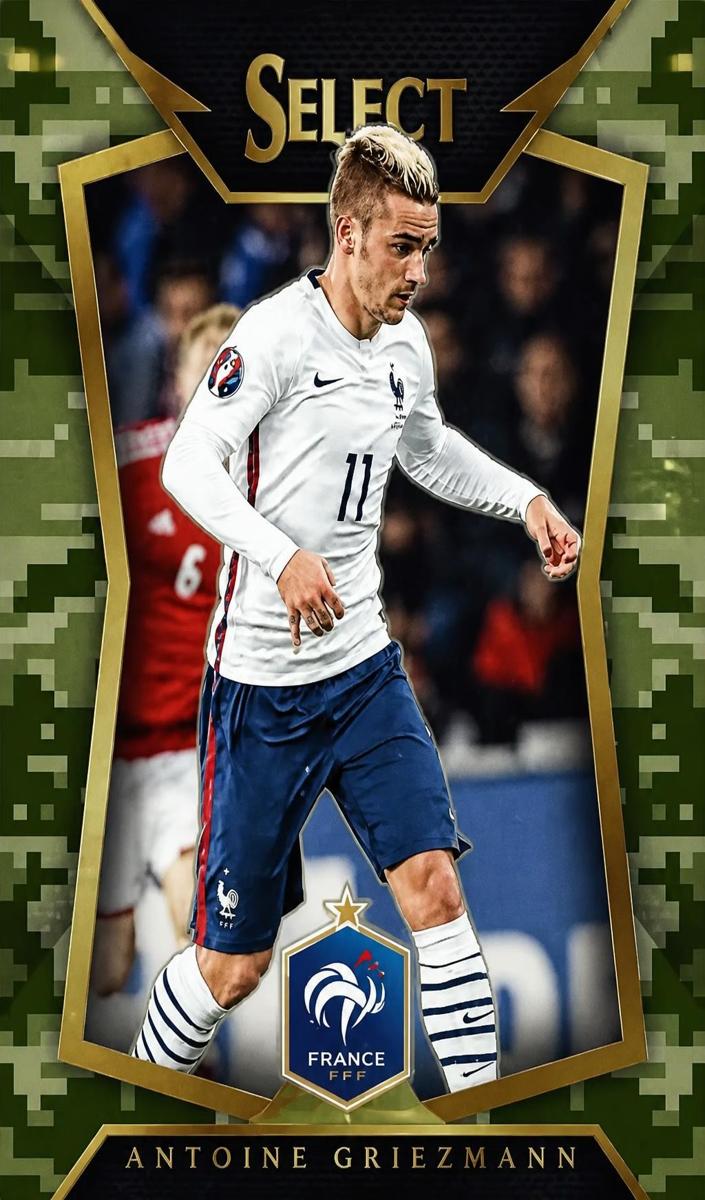 2015 Panini Select Antoine Griezmann [Camo] #6 card