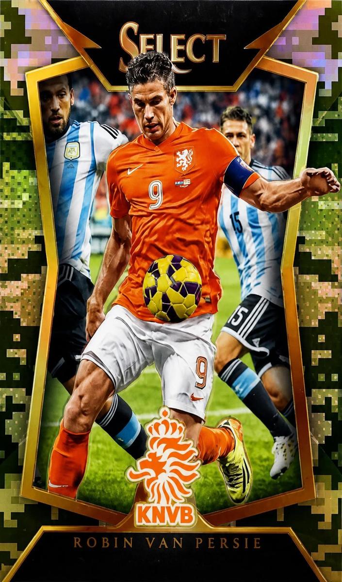 2015 Panini Select Robin van Persie [Camo] #100 card